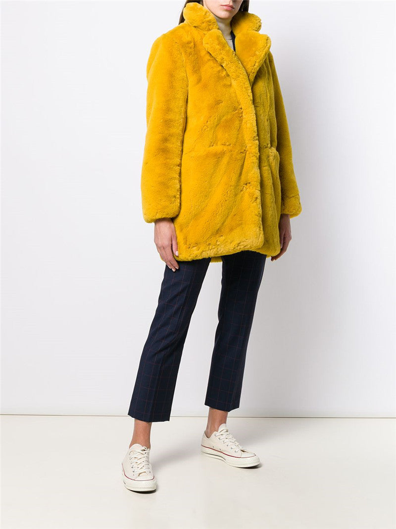 ModeGeist | Midi-Lang mit Weitem Schnitt für Damen Ideal für Den Herbst