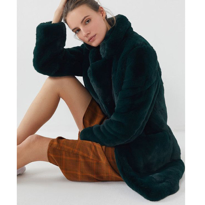 ModeGeist | Midi-Lang mit Weitem Schnitt für Damen Ideal für Den Herbst