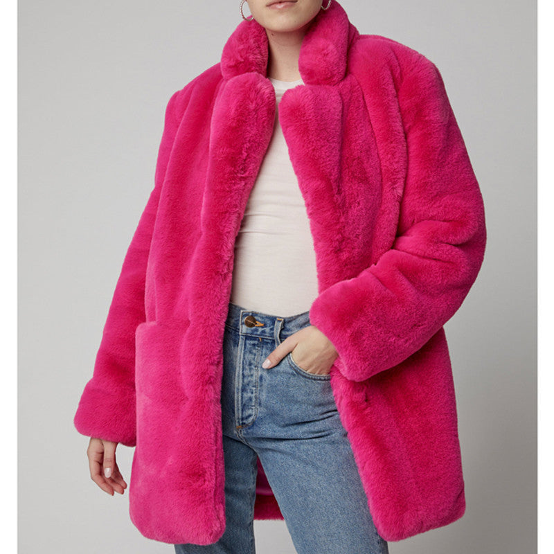 ModeGeist | Midi-Lang mit Weitem Schnitt für Damen Ideal für Den Herbst