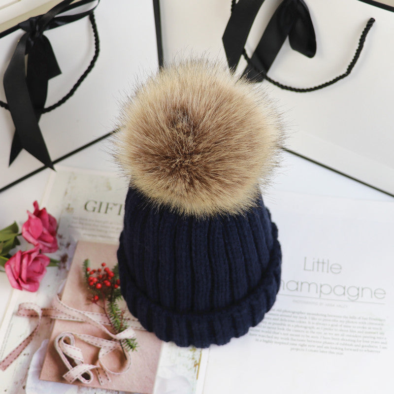 MODEGEIST Damen Strickmütze Wärme Stretch-Passform Winter Bommel
