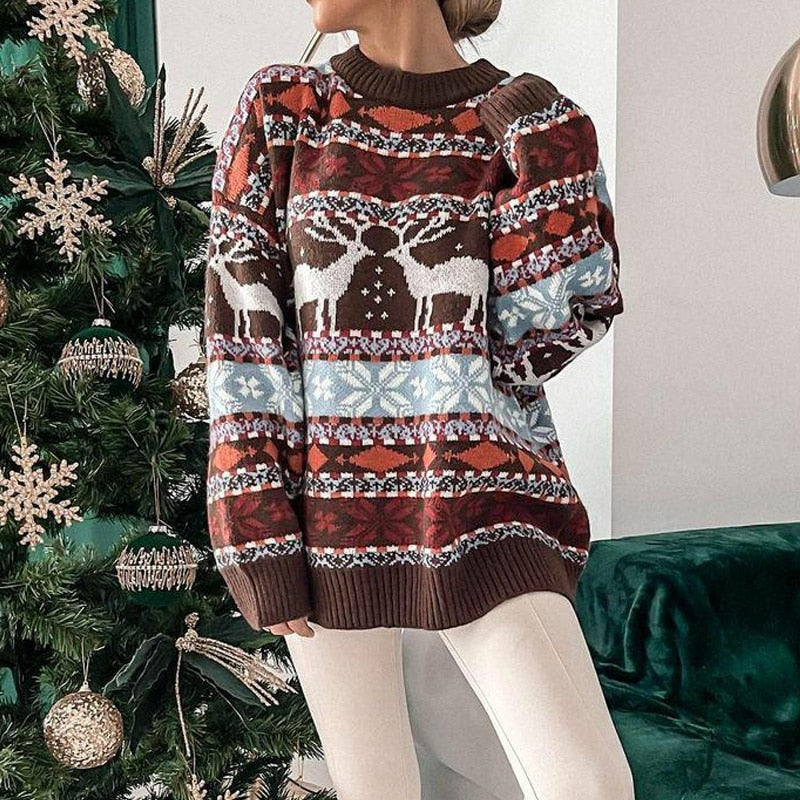 ModeGeist | Rollkragenpullover für Frauen Weihnachten