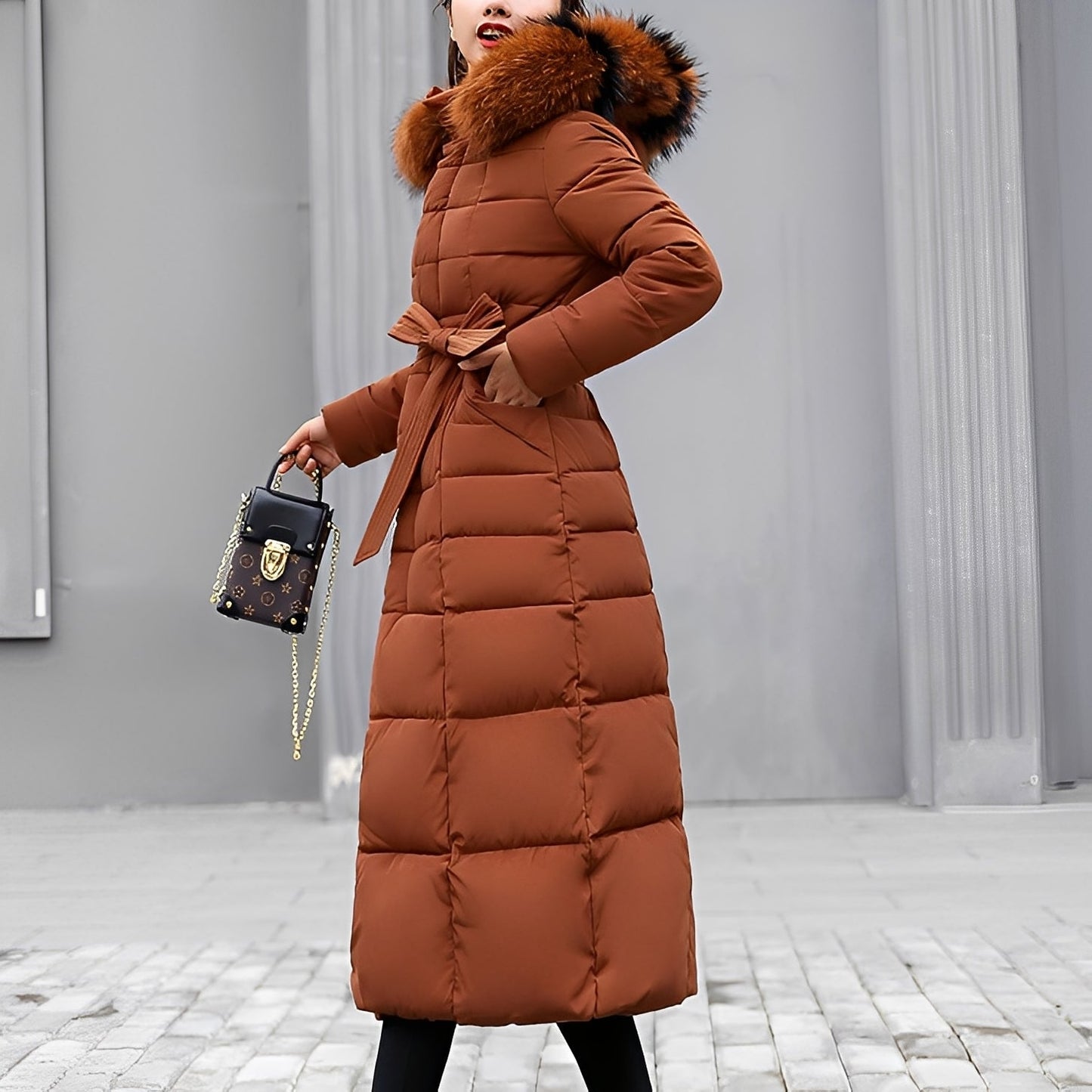 ModeGeist | Weicher gepolsterter Wintermantel für Frauen