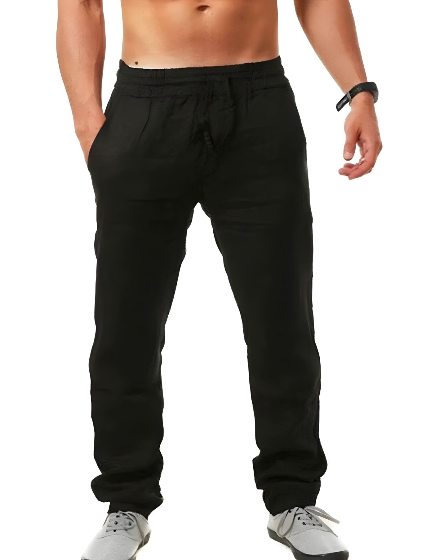 Leinenhose für Herren - Legerer Schnitt