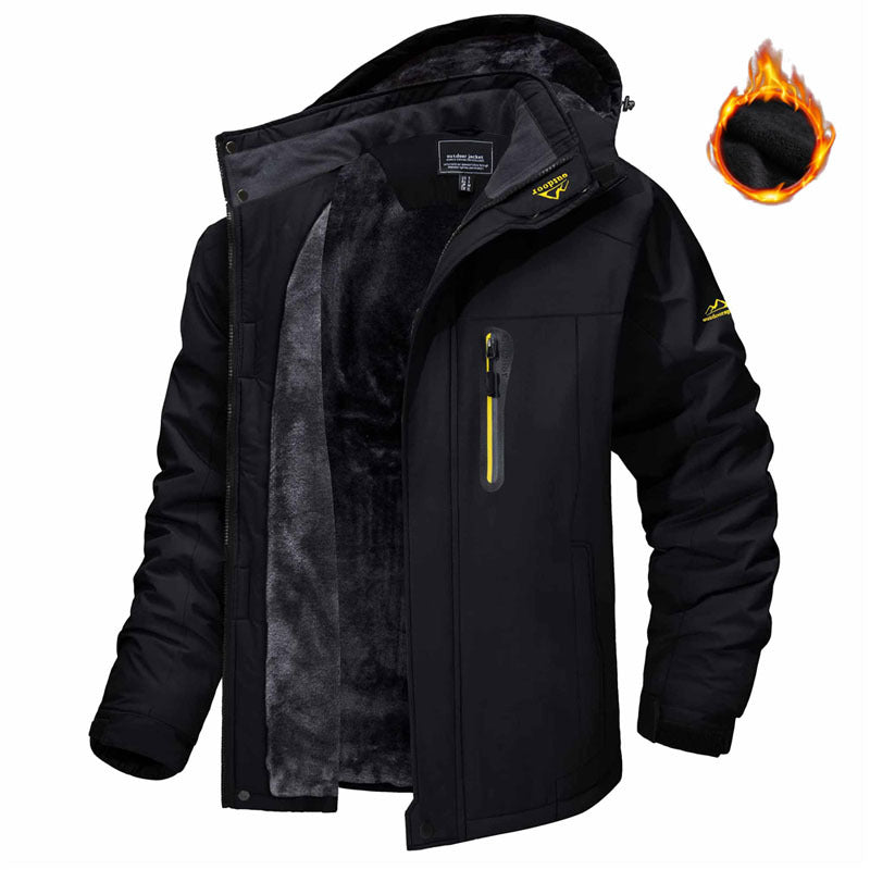 ModeGeist | Stilvolle, Warme Winterjacke für Männer
