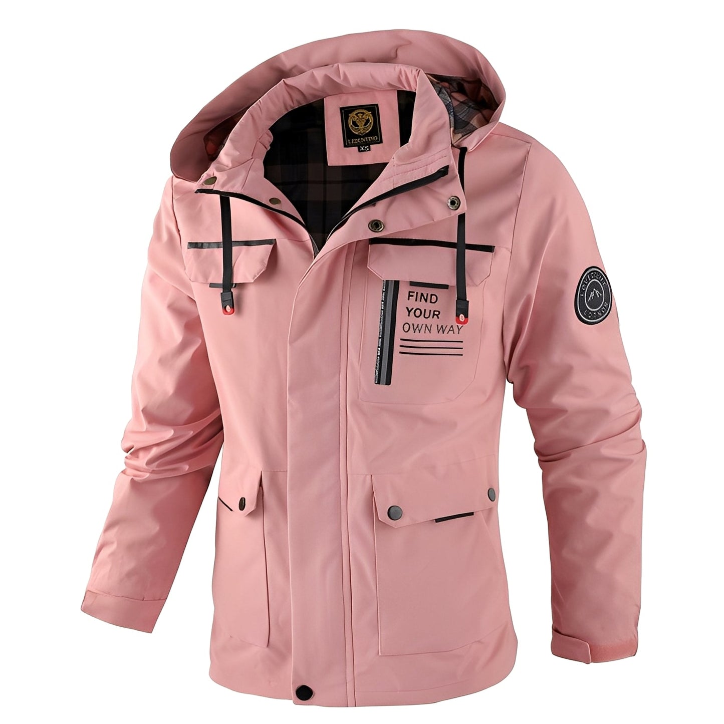 ModeGeist | Wetterfest, Dicke Outdoor-Jacke für Männer