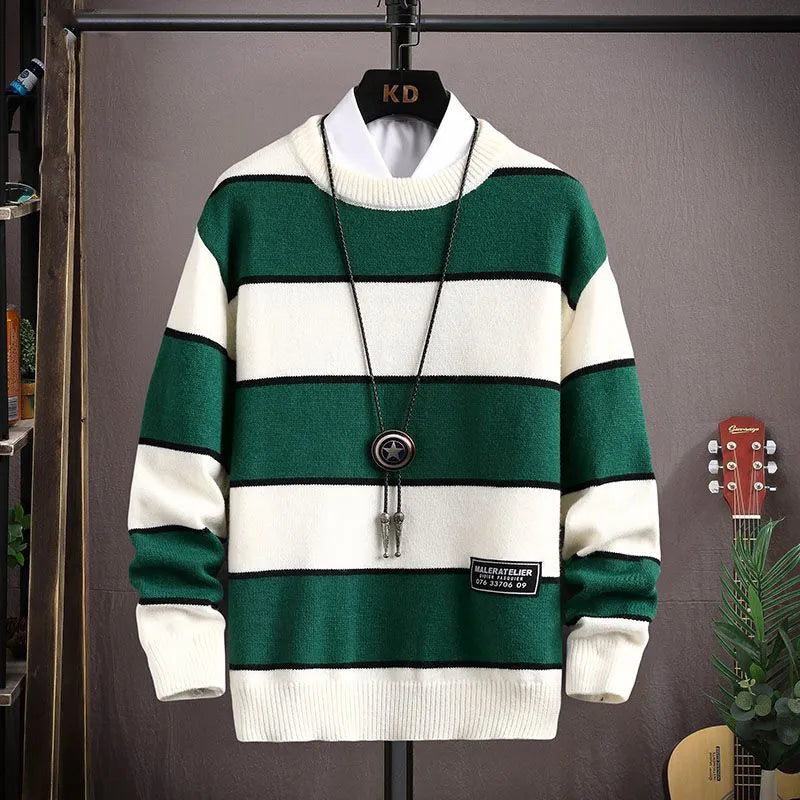 ModeGeist | Weicher Strickpullover für Männer
