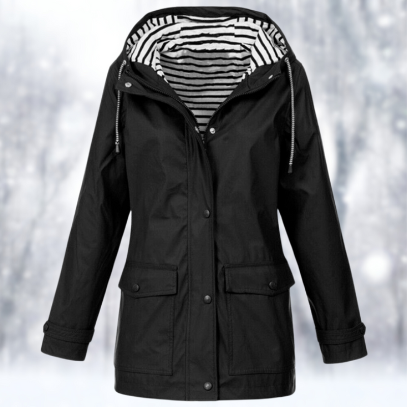 ModeGeist | Kapuzenjacke für Damen Winter