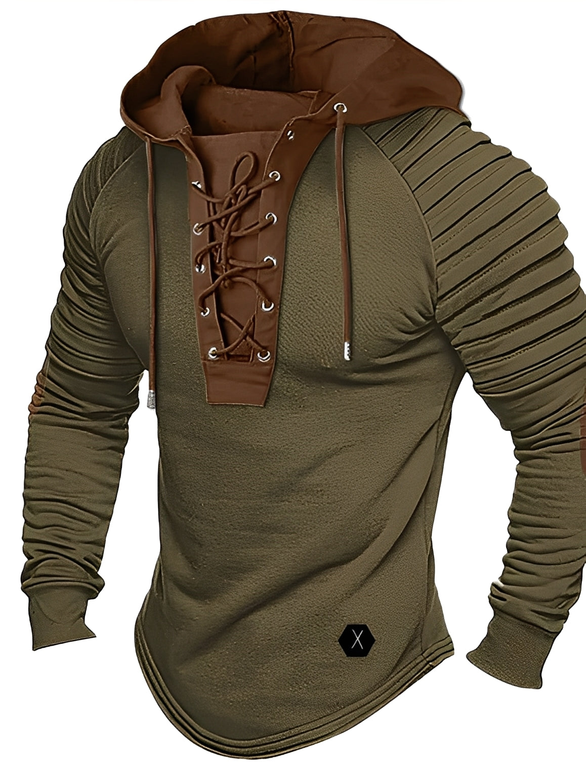 ModeGeist | Legerer Strickpullover mit Kapuze für Herren