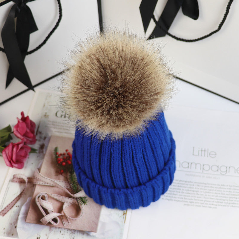 MODEGEIST Strickmütze Bommel warm Unisex Winter