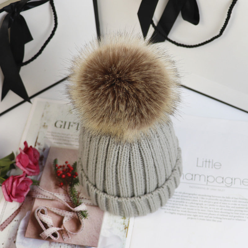 MODEGEIST Damen Strickmütze Wärme Stretch-Passform Winter Bommel
