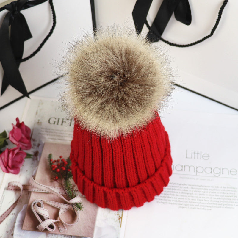 MODEGEIST Strickmütze Bommel warm Unisex Winter