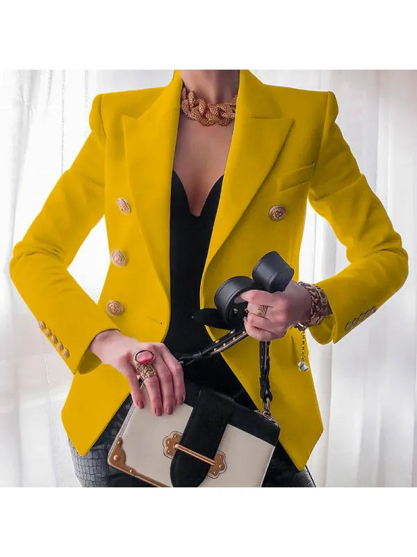 Eleganter Avelena Damen Blazer mit Knopfleiste