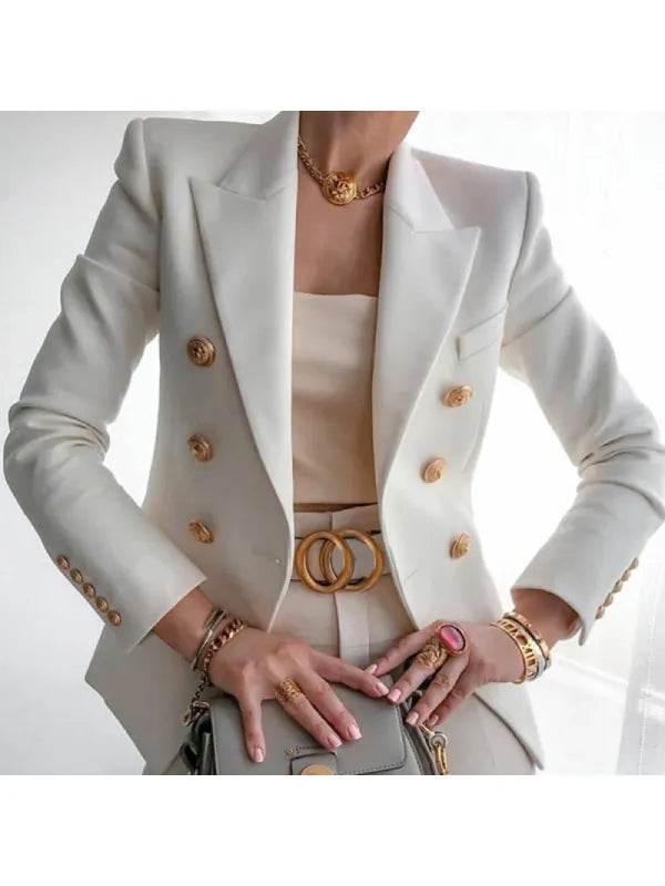 Eleganter Avelena Damen Blazer mit Knopfleiste