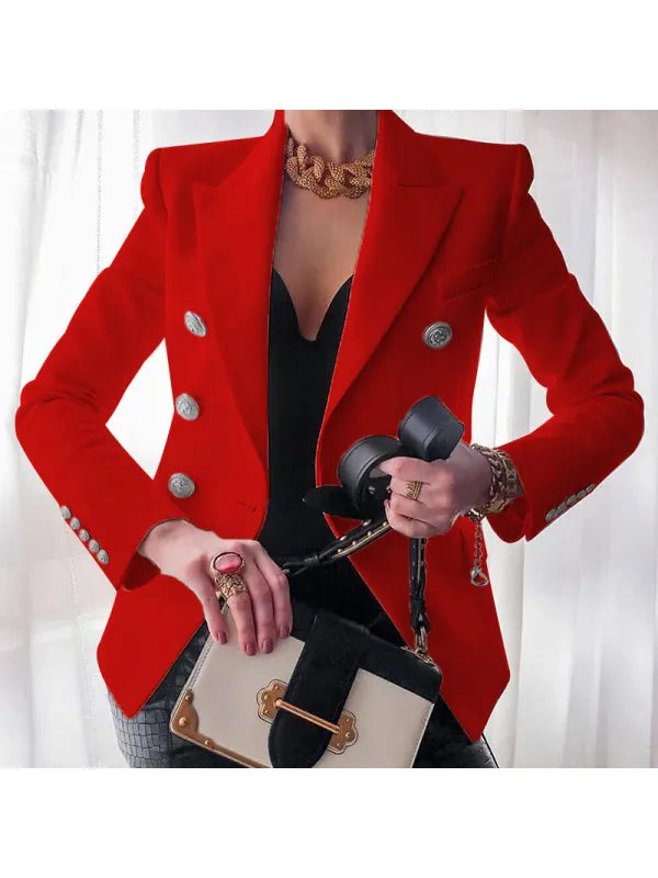 Eleganter Avelena Damen Blazer mit Knopfleiste