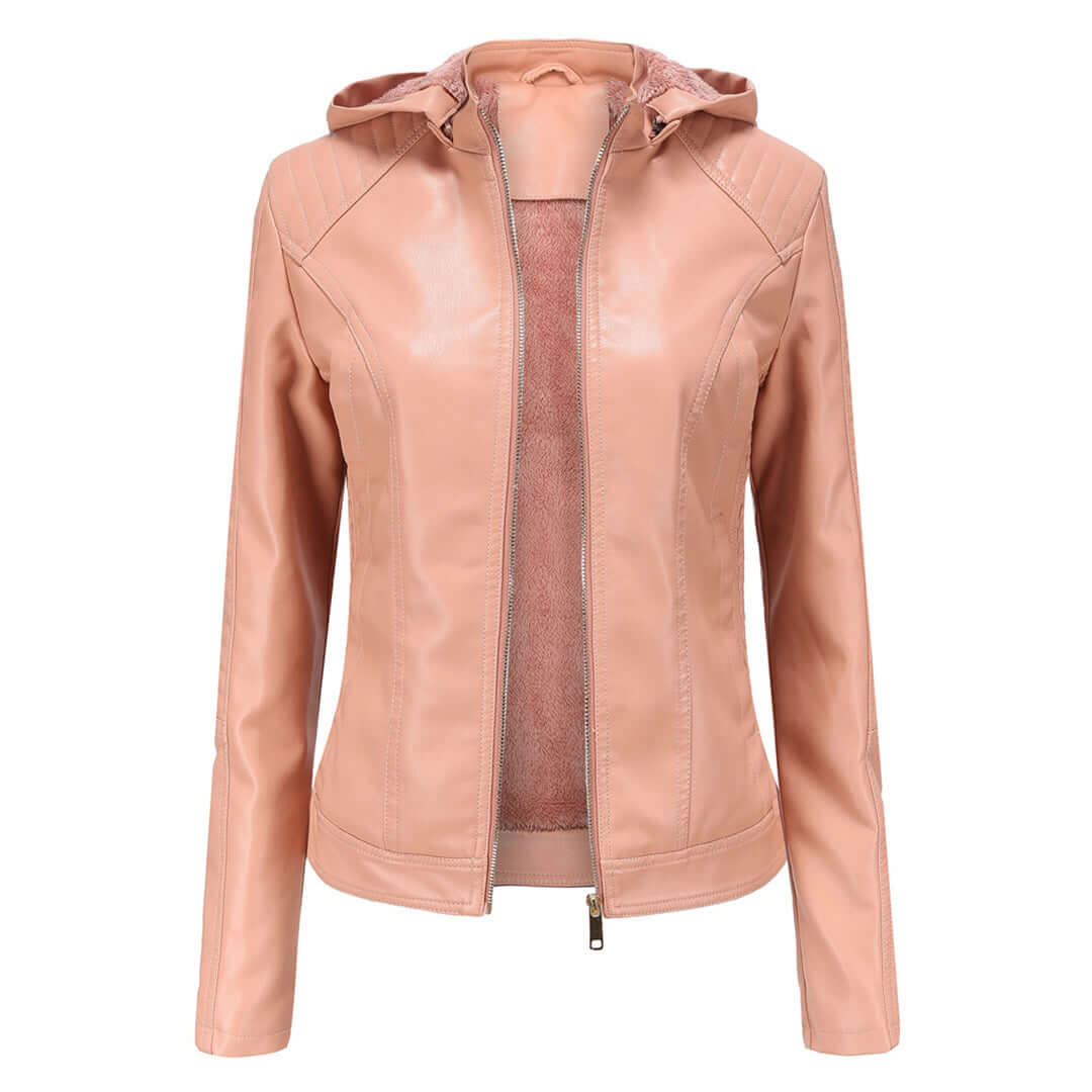 ModeGeist | Damen abnehmbare Kapuzenjacke