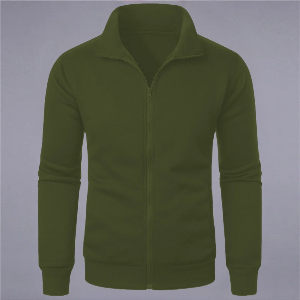 ModeGeist | Klassisches Sweatshirt mit Reißverschluss Baumwollmischung Komfort und Stil