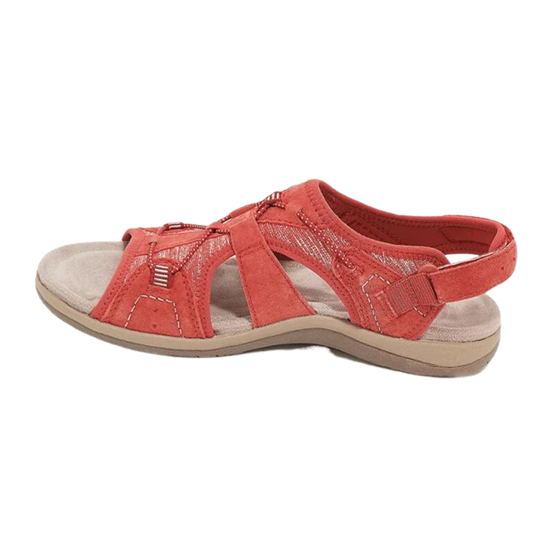 MODEGEIST Damen Sommer-Sandalen Verstellbare Riemen Atmungsaktiv
