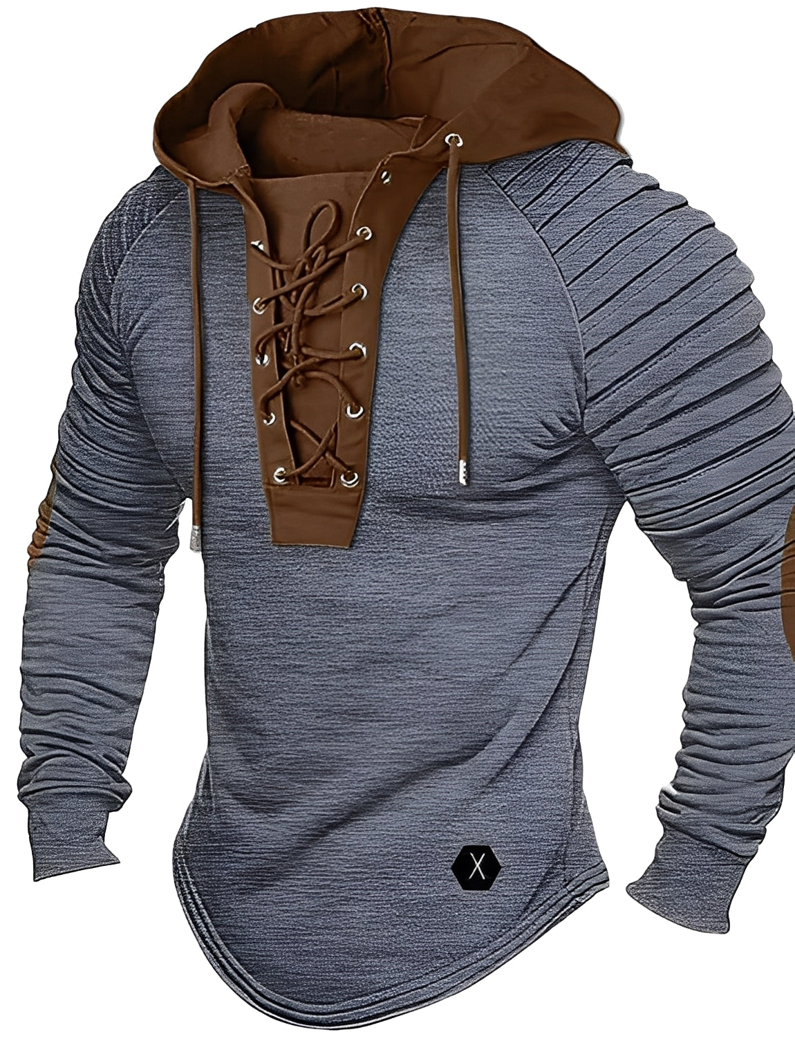 ModeGeist | Legerer Strickpullover mit Kapuze für Herren