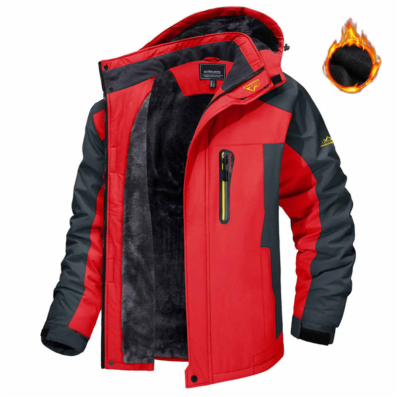 ModeGeist | Stilvolle, Warme Winterjacke für Männer
