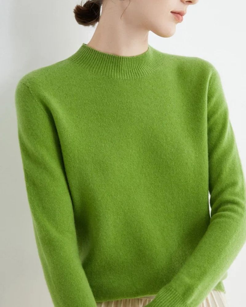 ModeGeist | Mock-Neck-Pullover