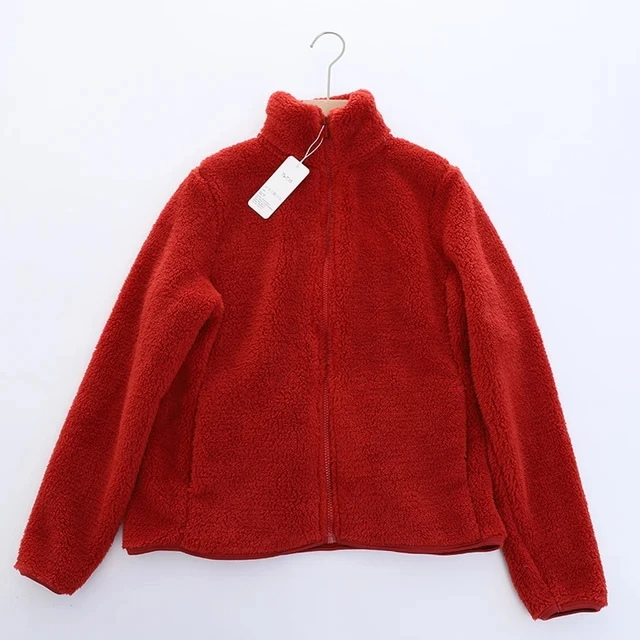 ModeGeist | Weiche Sherpa Zip Up Hohe Kragenjacke, Fleeceweste