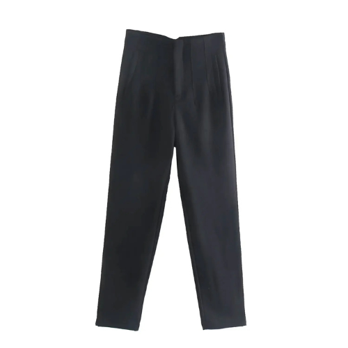 Damenhose Zelda: elegante, hochgeschnittene Hose