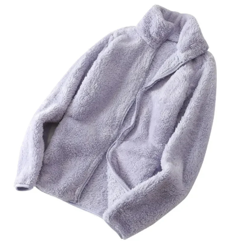 Flauschige Kovanis Fleecejacke mit Reißverschluss