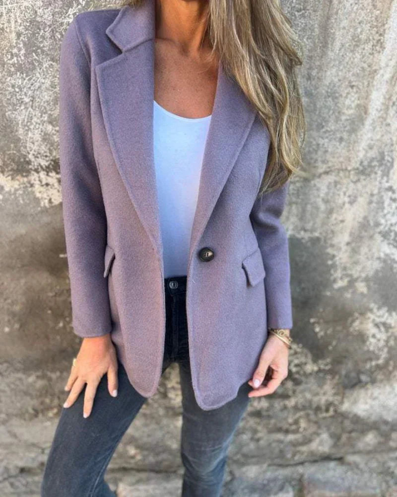 ModeGeist | Klassische, Leicht Taillierte Jacke für Damen