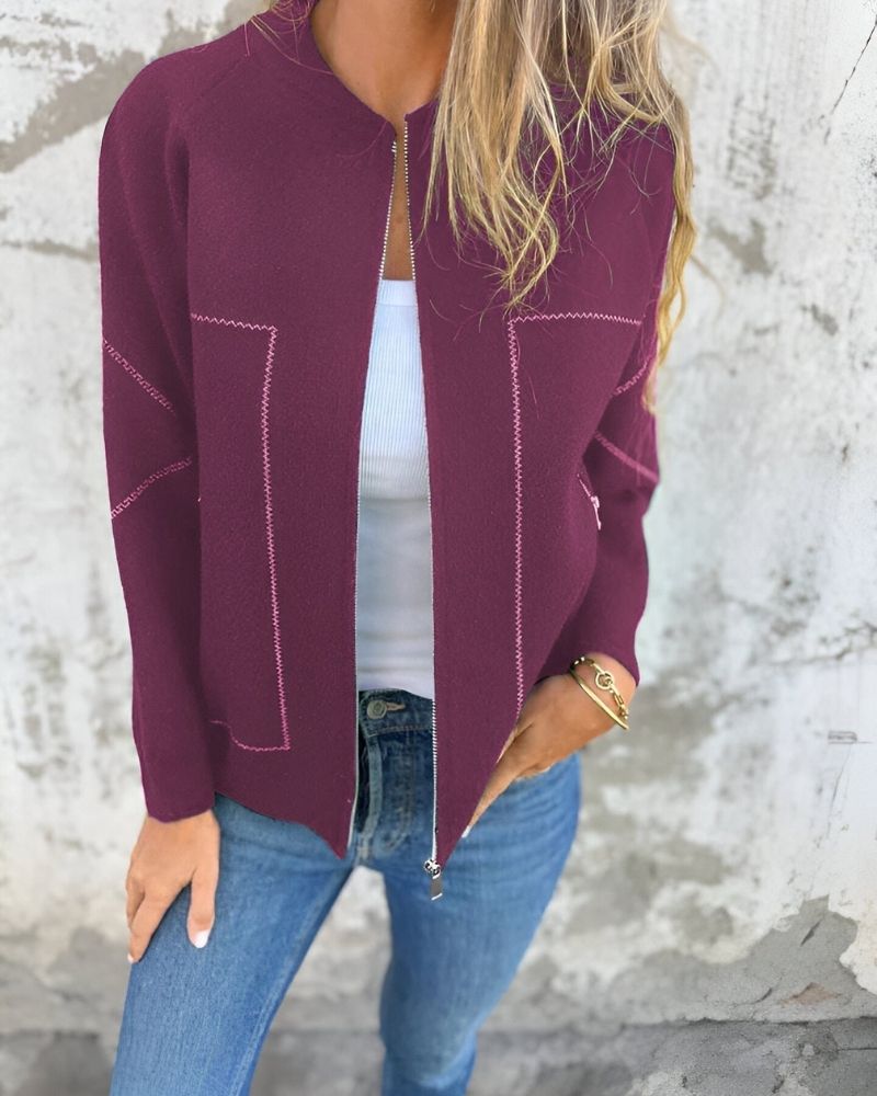 ModeGeist | Zip-Up Bomberjacke