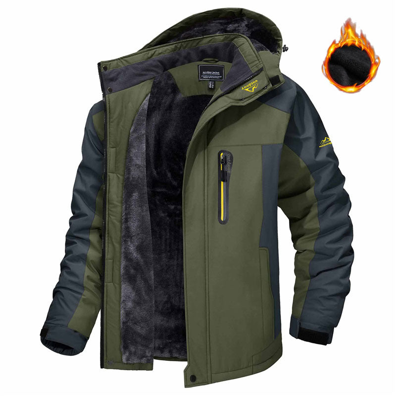 ModeGeist | Stilvolle, Warme Winterjacke für Männer