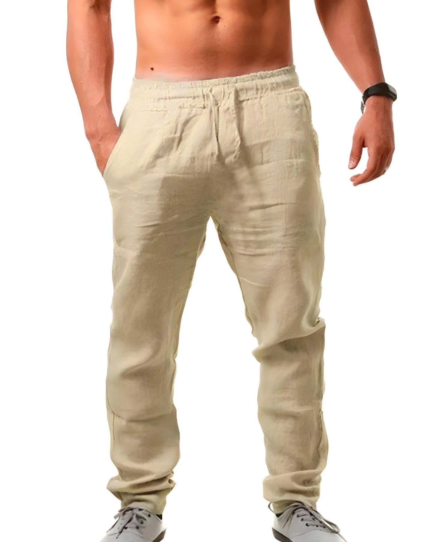 Leinenhose für Herren - Legerer Schnitt