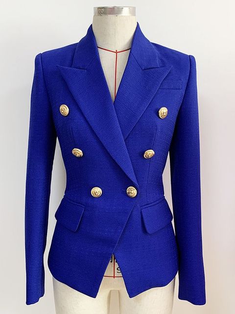 Stilvoller, klassischer und strukturierter Runway-Blazer