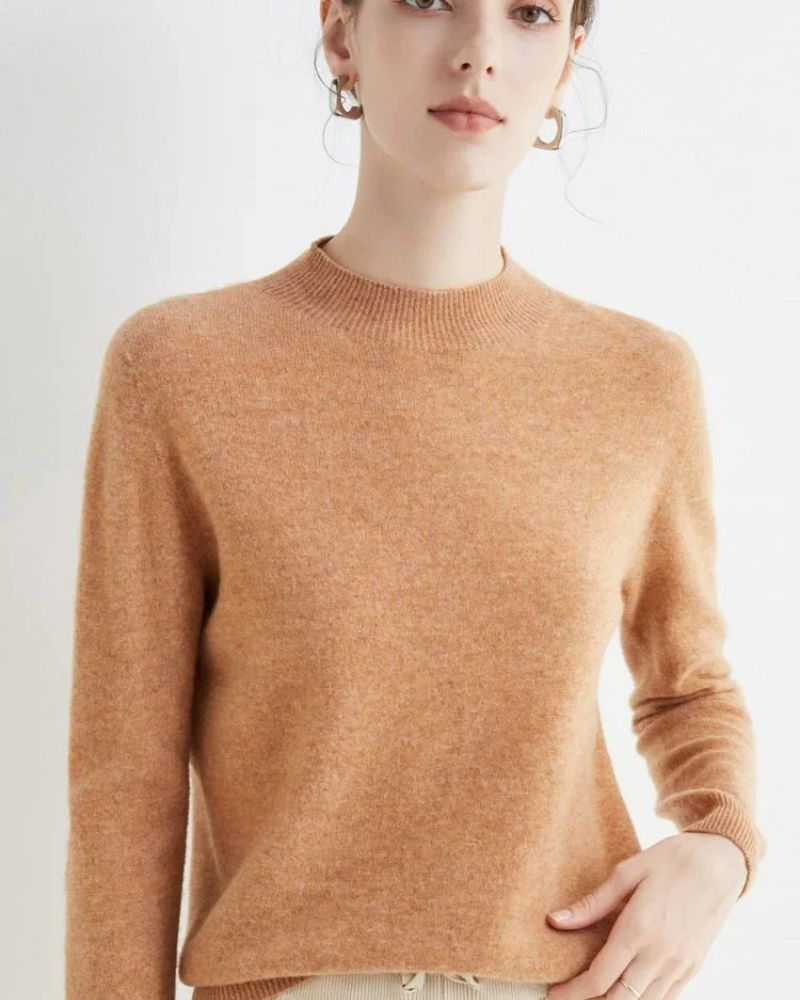 ModeGeist | Mock-Neck-Pullover