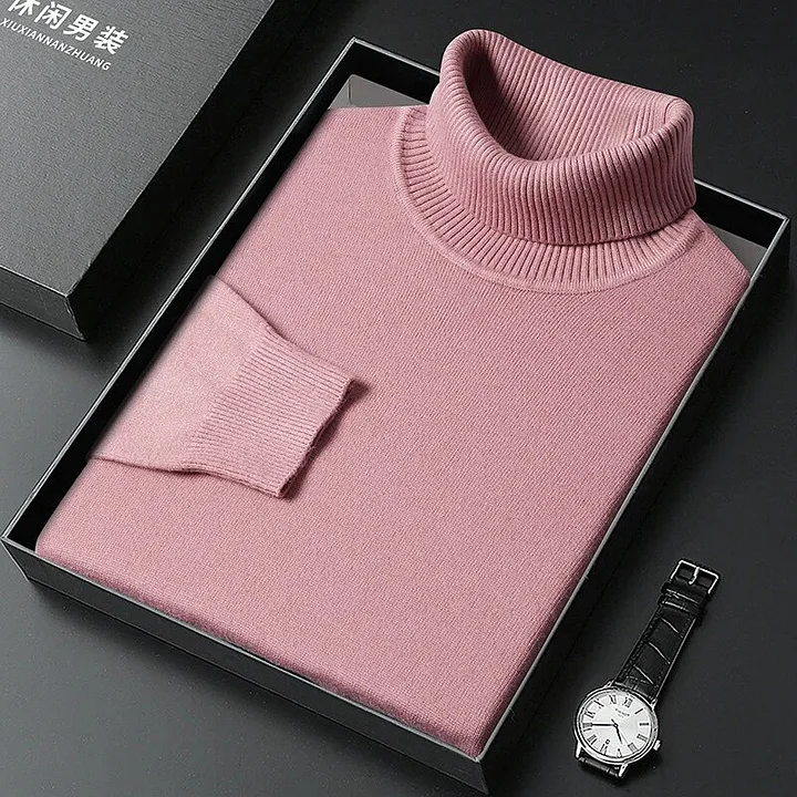 Eman Rollkragenpullover, Slim Fit