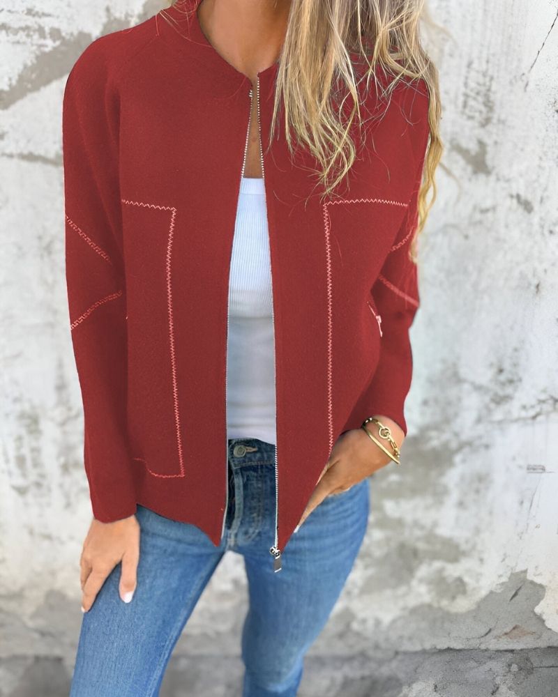 ModeGeist | Zip-Up Bomberjacke