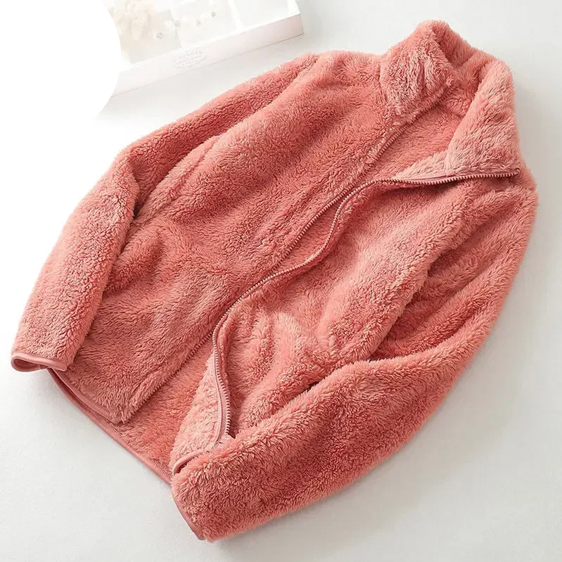 Flauschige Kovanis Fleecejacke mit Reißverschluss