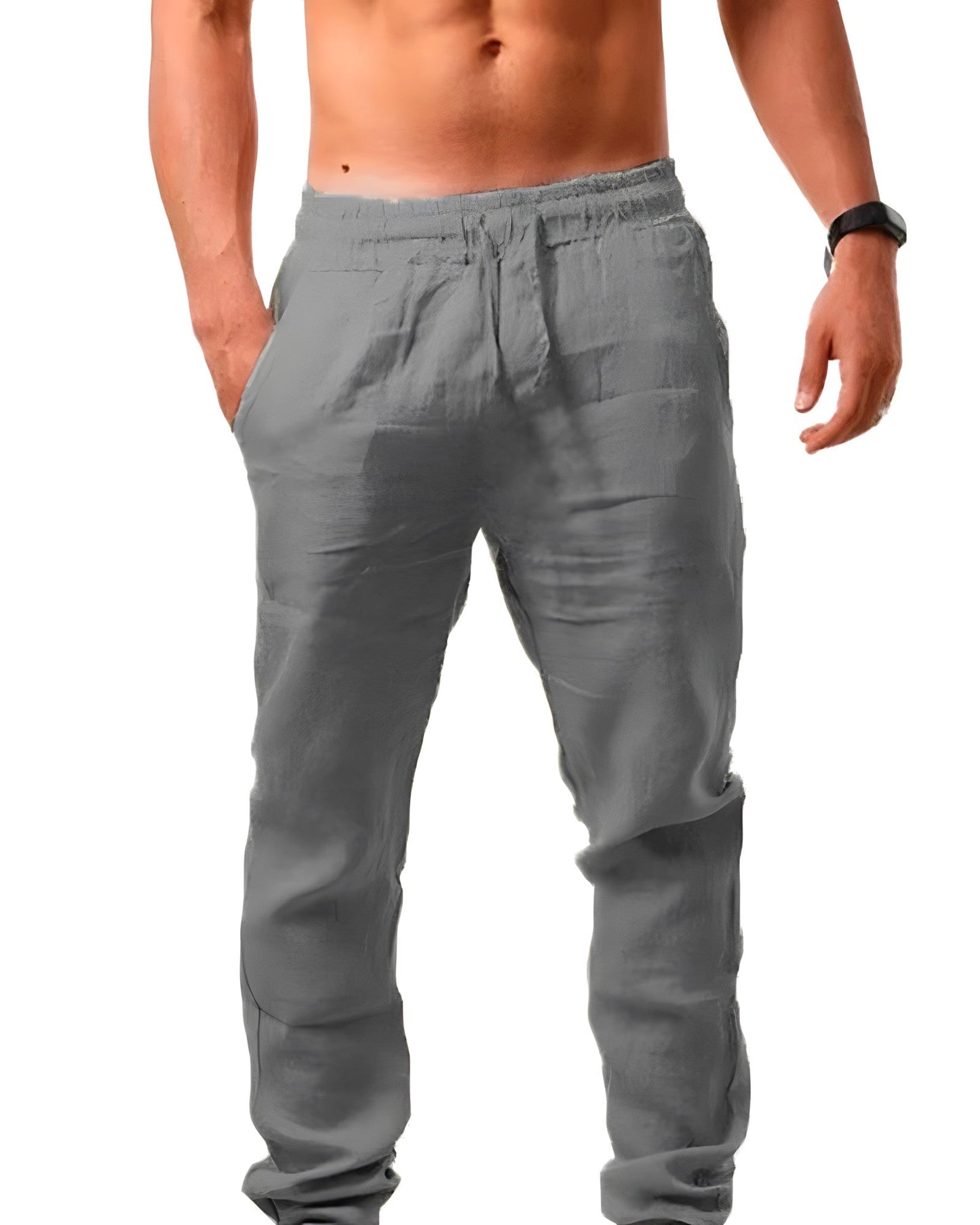 Leinenhose für Herren - Legerer Schnitt