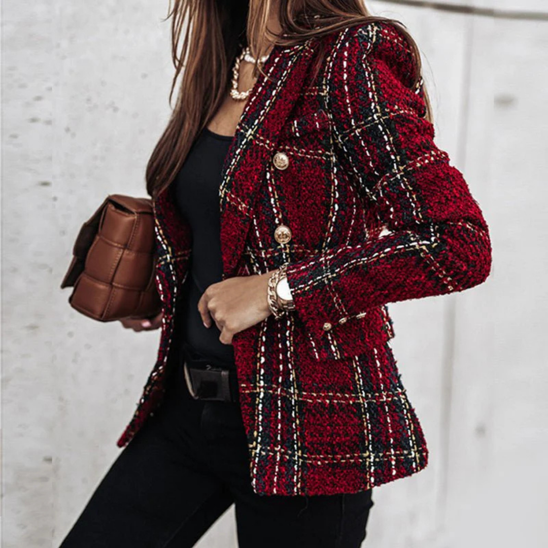 ModeGeist | Kariert Blazer - Langarm