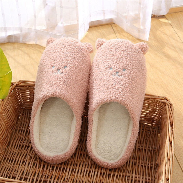 ModeGeist | Bequeme Damen Hausschuhe mit Tiermuster