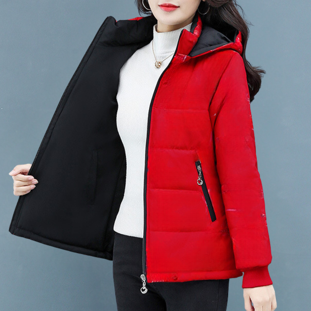 ModeGeist | Moderne Wendbare Winterjacke für Frauen