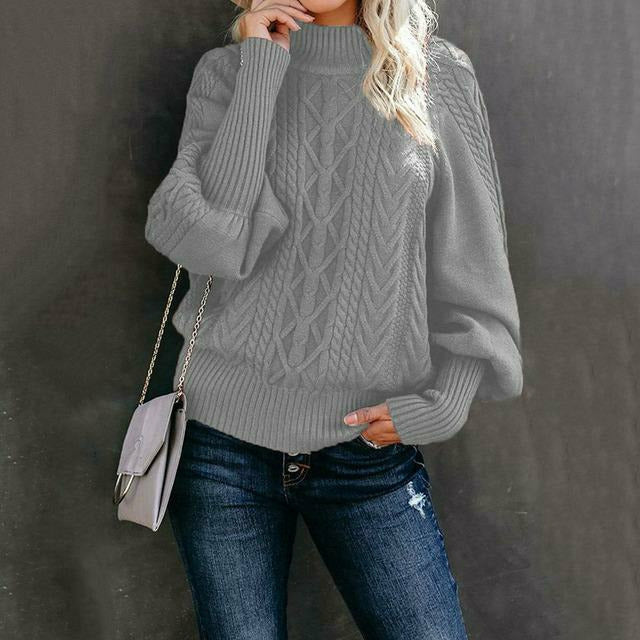 ModeGeist | Fester Strickpullover im Klassischen Stil