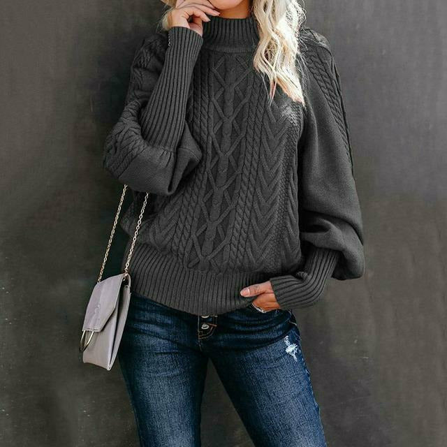 ModeGeist | Fester Strickpullover im Klassischen Stil