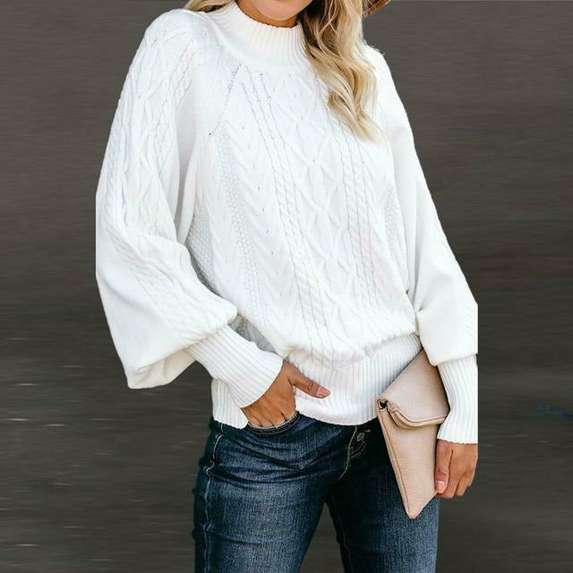 ModeGeist | Fester Strickpullover im Klassischen Stil