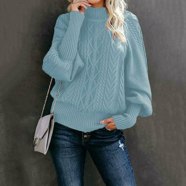 ModeGeist | Fester Strickpullover im Klassischen Stil