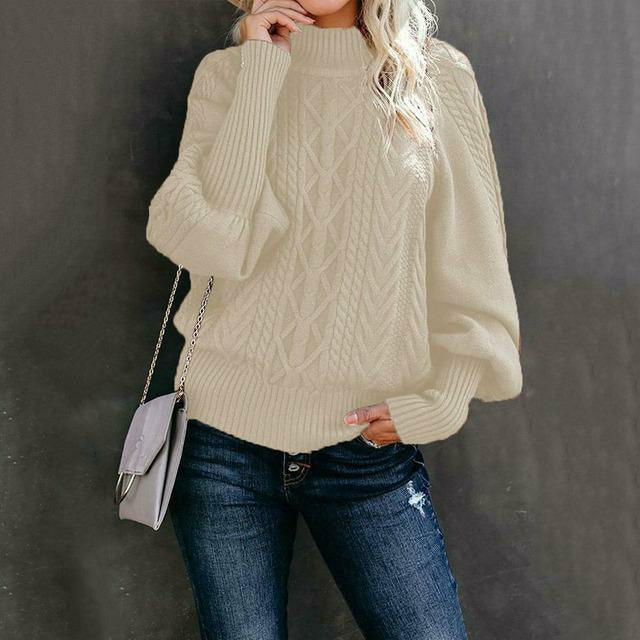 ModeGeist | Fester Strickpullover im Klassischen Stil