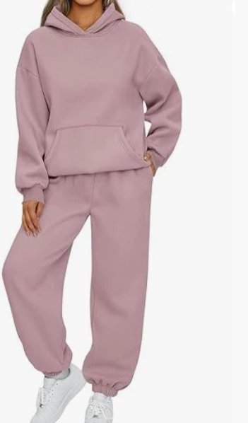 Damen Sportliches Sweatshirt- und Jogginghose-Set ModeGeist
