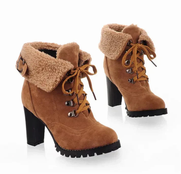 ModeGeist | Winterstiefel mit Absatz – Stylisch und Warm