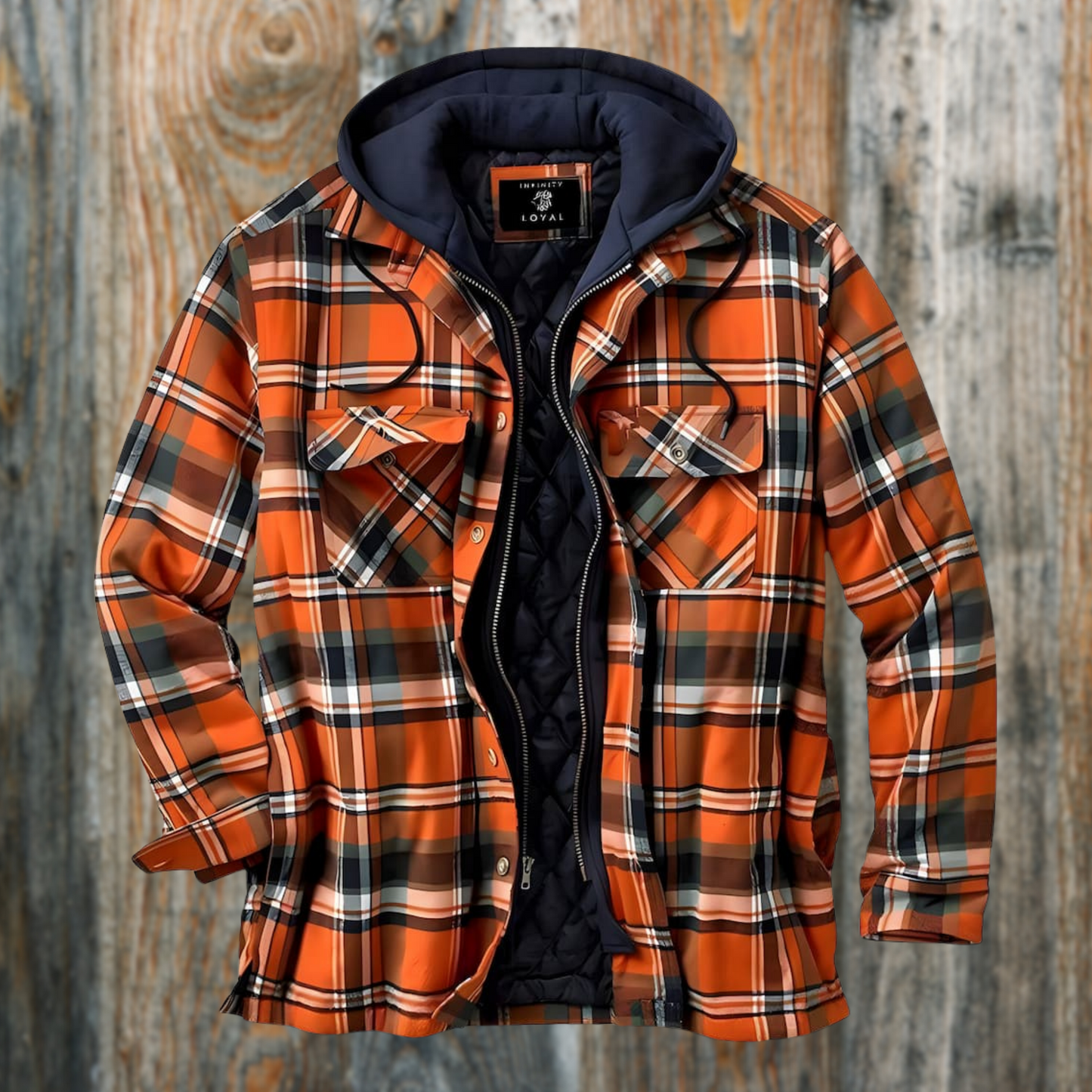 ModeGeist | Gefütterte Holzfällerjacke