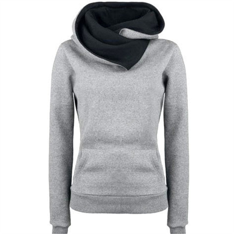 Damen Kapuzenpullover mit asymmetrischem Schnitt ModeGeist