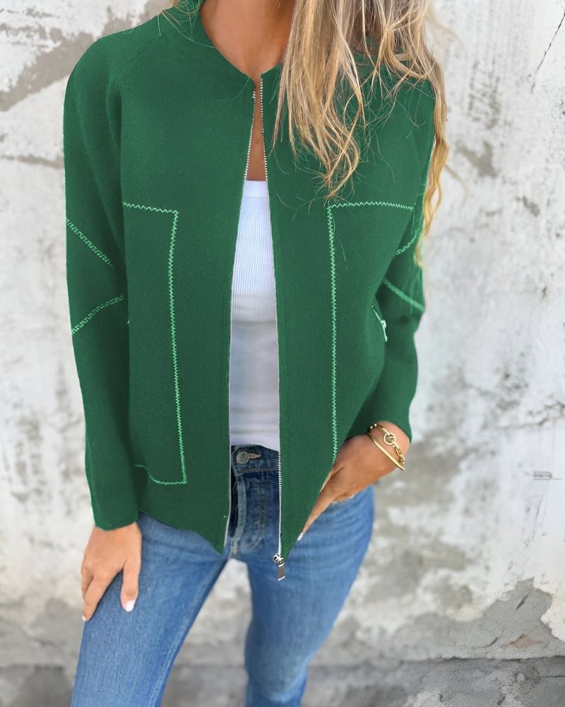 ModeGeist | Zip-Up Bomberjacke